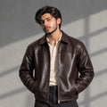 Dark Brown Leather Jacket