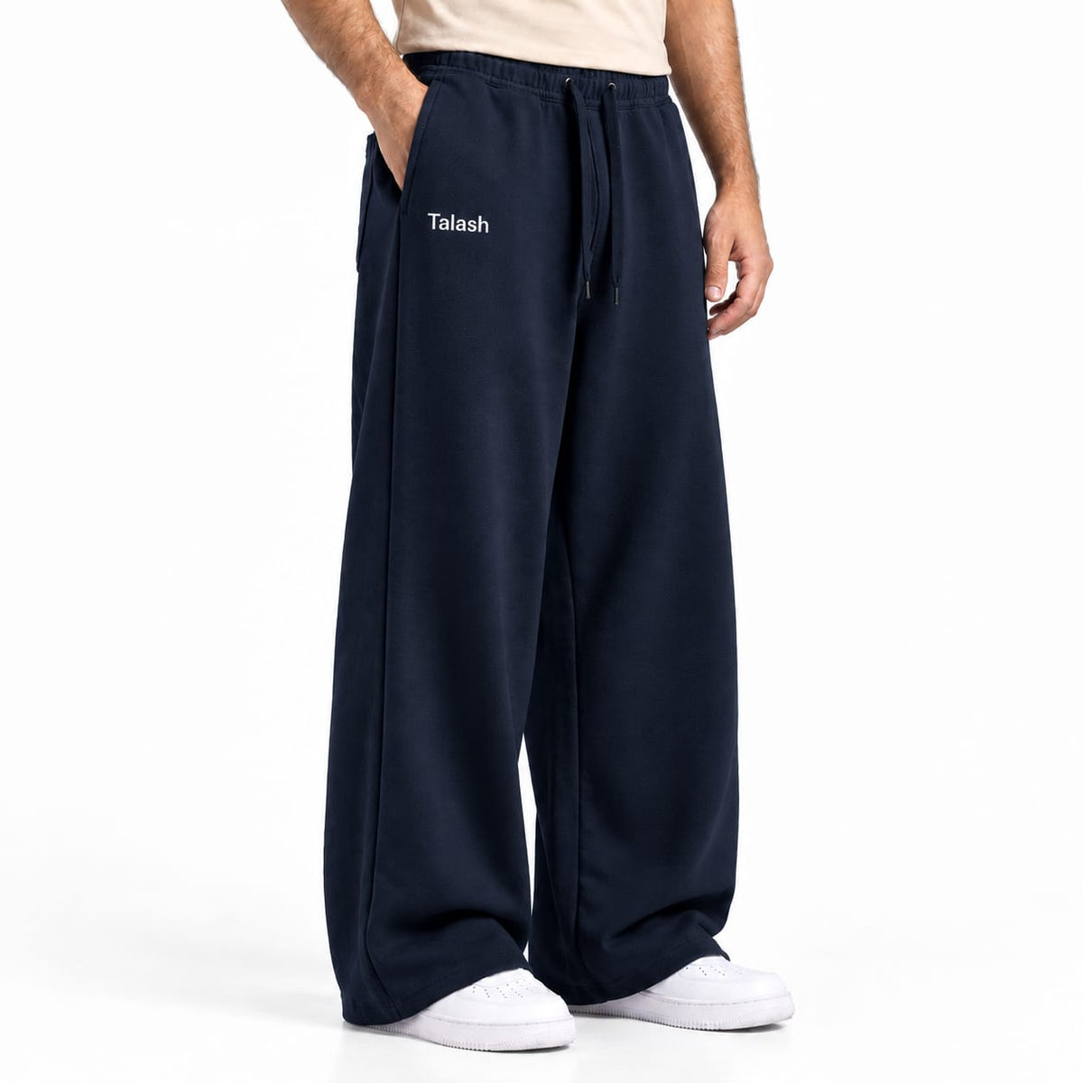 Navy Blue Baggy trouser